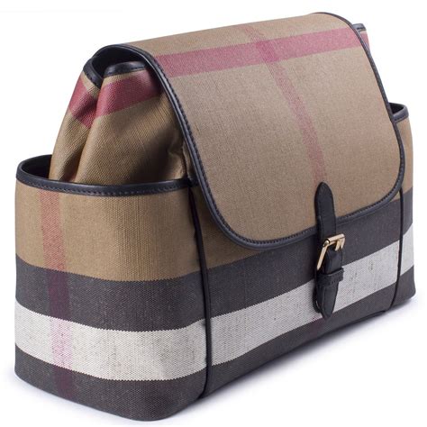 designer baby changing bags burberry|Burberry baby changing bag.